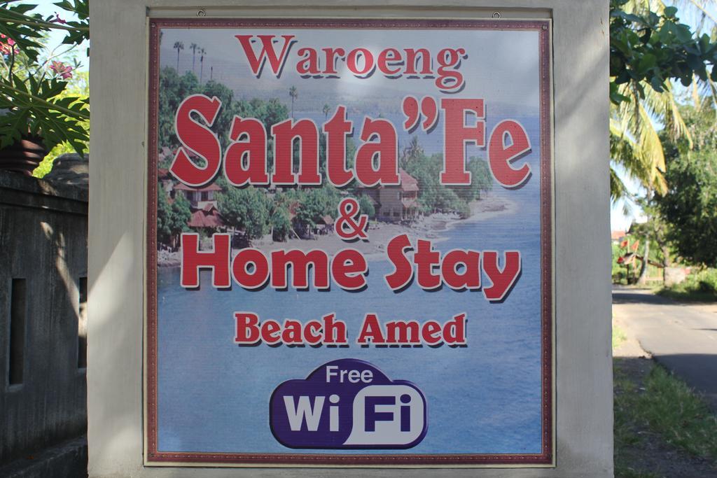 Santa Fe Homestay & Warong Amed Kültér fotó